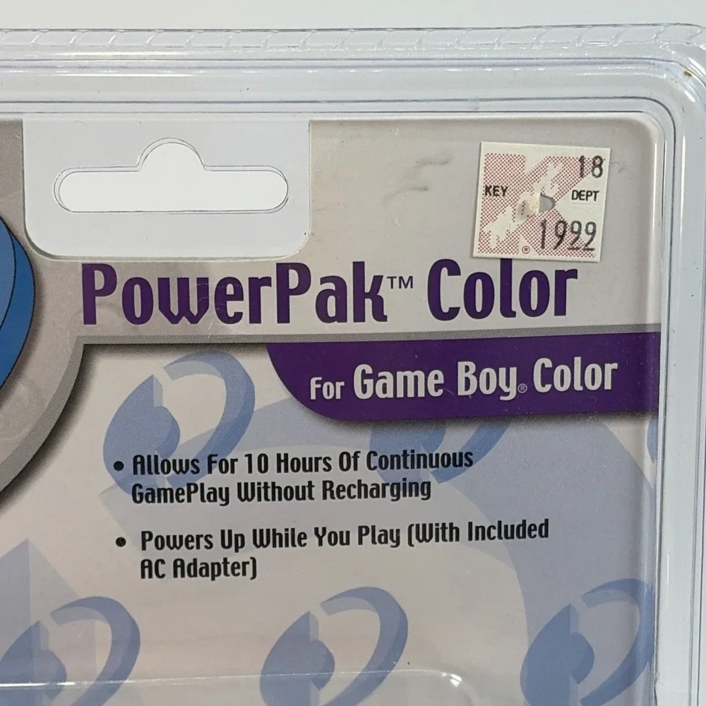 Game Boy PowerPak Color Performance accessory (2000) New Deadstock NOS Sealed